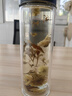 臻廚聚一鍵開(kāi)蓋水杯茶杯玻璃杯水杯男士泡茶杯茶水分離杯玻璃高硼硅杯子 黑蓋500ml【雙層加厚】 曬單實(shí)拍圖
