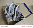 adidas 閃回鞋 RESPONSE CL貼合老爹鞋男女阿迪達(dá)斯官方三葉草 淺灰色/深灰色   40.5 曬單實(shí)拍圖