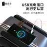 翻譯官旅行純PC春秋航空20*30*40登機行李箱小型拉桿箱男高顏值旅行密碼皮箱 深灰色 拉鏈 15英寸 曬單實拍圖