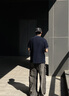 TOMMY JEANS【潮流鑲邊】25夏季男裝純棉珠地網(wǎng)眼商務(wù)翻領(lǐng)短袖T恤POLO20745 藏青色C1G XL 曬單實(shí)拍圖