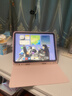 B.O.W航世HC018 保護套適用ipad2017/18/Air1/2通用平板殼適用蘋果一體可拆分磁吸9.7寸帶筆槽 櫻花粉 曬單實拍圖
