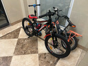 鳳凰（Phoenix）兒童自行車(chē)山地車(chē)男女學(xué)生腳踏車(chē)6-15歲童車(chē) 霸道 黑紅色 20寸 曬單實(shí)拍圖