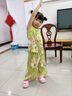 可歆寶貝女童夏季新中式套裝2025新款兒童裝寶寶背心闊腿褲夏款唐裝兩件套 圖片色祥云兔 90 碼建議1-2歲（身高85左右） 曬單實(shí)拍圖