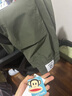 大嘴猴（paul frank）美式潮牌工裝彎刀褲子休閑褲男士春秋寬松直筒薄款運(yùn)動工作闊腿裝 灰綠色K8812【官方正品】 M 【建議90-120斤】 曬單實(shí)拍圖