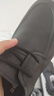 百麗男鞋緩震科技真皮正裝鞋商場款四季厚底休閑皮鞋7WF01AM3 黑色 39 (245mm) 曬單實(shí)拍圖