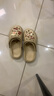 咿靚影手術(shù)室防滑洞洞鞋女新款夏季沙灘鞋厚底護士醫(yī)護專用包頭拖鞋 卡其色【H700 bb熊】 36-37 【偏小一碼】 曬單實拍圖