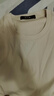安東尼奧【100%液氨棉&不易褪色】純色圓領(lǐng)短袖T恤男士夏季涼爽透氣上衣 曬單實拍圖