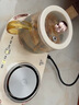 優(yōu)束雙壺組合養(yǎng)生壺辦公室小型煮茶壺玻璃煮茶器家用多功能燒水壺禮物L(fēng) 1.6L 兩套雙底座養(yǎng)生杯（陶瓷杯+玻璃杯） 曬單實(shí)拍圖