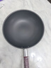 康巴赫（KBH）純鈦炒鍋無(wú)涂層鈦不粘鍋少油煙平底炒菜鍋爐灶通用32cm KGT-C32A  曬單實(shí)拍圖