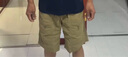 駱駝（CAMEL）男裝涼感工裝短褲男夏季防曬寬松直筒速干休閑五分褲M(mǎn)15BD00012 曬單實(shí)拍圖