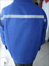 壹號(hào)鳳夏季薄款勞保工作服男套裝上衣褲子夏天薄款長(zhǎng)袖透氣工裝勞保服 艷藍(lán)色夏季薄款(套裝) XL 175(建議135-150斤) 曬單實(shí)拍圖
