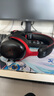 iKF V11 Pro7.1四模無線游戲耳機(jī)頭戴式7.1環(huán)繞音效藍(lán)牙有線電競(jìng)專用三角洲FPS無畏契約辨位 黑紅色 曬單實(shí)拍圖
