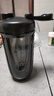 貝瑟斯搖搖杯運(yùn)動(dòng)健身水杯蛋白粉攪拌杯奶昔杯子代餐杯瑤瑤杯680ML黑色 曬單實(shí)拍圖