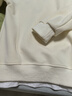 品彩（PinCai）松弛感衛(wèi)衣女簡約純色圓領(lǐng)假兩件拼接衛(wèi)衣寬松百搭上衣 P141W1739 曬單實拍圖