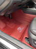 蘭鉑適用于豐田漢蘭達威蘭達凱美瑞RAV4榮放雷凌亞洲龍真皮全包圍腳墊 納帕皮【酒紅色】納米絨雙層款 曬單實(shí)拍圖