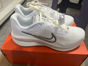 耐克（NIKE）DOWNSHIFTER 13女子公路專業(yè)跑步鞋秋季透氣緩震FD6476 100白/金屬銀/黑/帆白/隊(duì)紅 38 曬單實(shí)拍圖