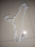 左轉(zhuǎn)角晾衣架掛衣服成人曬衣架加粗兒童衣?lián)巫臃阑路軣o痕衣掛白色 曬單實(shí)拍圖
