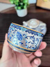 傳承令鎏銀青花一壺兩杯蓋碗單個高檔防燙泡茶中式功夫茶具家用茶壺蓋碗 一壺兩杯 曬單實拍圖