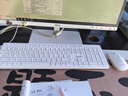 飛利浦（PHILIPS）無線鍵鼠套裝辦公蘋果MAC臺(tái)式電腦筆記本人體工學(xué)鍵盤鼠標(biāo)套裝企業(yè)采購(gòu) SPT6318白色 曬單實(shí)拍圖