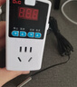 上德溫控器溫控插座開(kāi)關(guān)地暖魚(yú)缸冰箱水溫度控制器數顯可調定時(shí)控溫儀 液晶溫控+防水探頭 曬單實(shí)拍圖