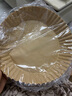 空氣炸鍋專用紙盤家用吸油紙墊食物烤箱烘焙硅油紙錫紙燒烤工具盤 空氣炸鍋紙100只裝 曬單實拍圖