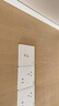 西門子（SIEMENS）插座面板 一位六類電腦插座 網(wǎng)絡(luò)面板 馭彩奶油白5UH40713NC01 曬單實(shí)拍圖