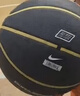 耐克（NIKE） 籃球禮物 成人耐磨7號(hào)球室內(nèi)外水泥地比賽訓(xùn)練用球?qū)W生兒童籃球 015黑色+禮盒包裝 7號(hào)球 曬單實(shí)拍圖