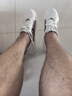 金利來(lái)（goldlion）男鞋休閑鞋男百搭板鞋戶外男士休閑鞋透氣運(yùn)動(dòng)鞋休閑皮鞋男士皮鞋 白色 42 (260mm) 曬單實(shí)拍圖