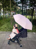 JCZS德國(guó)品牌折疊嬰兒車遮陽(yáng)傘通用加大晴雨兩用寶寶兒童推車便捷遛娃 加大98CM【梧桐米】 曬單實(shí)拍圖
