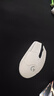 羅技（G）G304無線鼠標(biāo) 游戲電競鼠標(biāo) 中小手鼠標(biāo)便攜輕量化 英雄聯(lián)盟cs2吃雞無畏契約送男友生日禮物 G304白色+雪花白防滑貼 曬單實(shí)拍圖