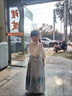 迪士尼（Disney）馬面裙母女親子套裝高端女童漢服中國風(fēng)2025新款兒童古風(fēng)唐裝夏季 水墨山水套裝（短袖上衣+裙子） 130 建議身高120-130cm 曬單實(shí)拍圖