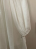 無印良品（MUJI）女式 強捻短袖罩衫 t恤上衣打底衫女款內(nèi)搭女裝25年夏季 BC2LLC5S 米白色 M (160/84A) 曬單實拍圖