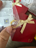 周六福（ZLF）  七夕禮物 黃金戒指女款足金無(wú)限符號(hào)活口指環(huán)愛情之路 計(jì)價(jià) 15號(hào)-2.32g 曬單實(shí)拍圖