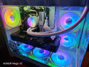 華碩14600KF主機RTX5060/5060TI/5070整機三角洲游戲電競海景房電腦臺式機diy組裝電腦整機全套 配置九：14600KF+5070 12G 曬單實拍圖