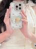 雅思戀 閃鉆kitty貓補妝鏡適用蘋果16pro手機殼新款iphone15promax卡通可愛14全包防摔13高級感12女款 閃鉆kt貓補妝鏡 iPhone 16 曬單實拍圖