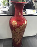 ABDT景德鎮(zhèn)陶瓷大花瓶白黃紅黑水晶釉牡丹新房公司開業(yè)客廳落地大擺件 金牡丹花 97cm 曬單實(shí)拍圖