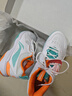 李寧（LI-NING）羽毛球鞋男女同款減震耐磨訓(xùn)練鞋白/淺松綠AYTT001-2 白/綠 41 曬單實(shí)拍圖