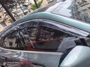 中伊2025款問界M9專用晴雨擋雨眉車窗擋雨板配件汽車用品改裝AITO裝飾 【不銹鋼亮條晴雨擋-帶標(biāo)】4片 問界M9 專用 曬單實拍圖