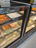 冰宴直冷涼菜柜鹵菜展示柜冷藏柜熟食保鮮柜鴨脖展示柜保鮮柜燒烤柜商用直冷熟食展示柜點(diǎn)菜柜展示柜 升級款后開(kāi)門(mén) 1.0米三層展示柜 曬單實(shí)拍圖