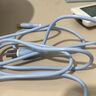 艾昊者適用蘋果數(shù)據(jù)線iPhone14/13/12/11promax/6s/7/8plus液態(tài)軟膠充電線帶燈手機(jī)通用快充 自帶柔和燈【藍(lán)色】液態(tài)防斷耐用線材 1.5米 曬單實(shí)拍圖