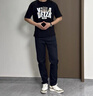 CAIDEN KETCH品牌男裝休閑褲男士2025新款商務(wù)直筒褲男彈力百搭中青年長(cháng)褲子 高檔藏藍色 【現貨速達】 32 腰圍2尺5 （適合140斤左右） 曬單實(shí)拍圖