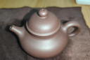 紫砂壺手工茶具禮盒泡茶壺功夫茶具圍爐 紫泥明爐 140ml 曬單實(shí)拍圖