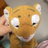 中國國家地理·探索仿真動(dòng)物毛絨玩偶玩具獅子老虎豹子禮盒送禮兒童新年禮物 棕虎28cm 禮盒裝 曬單實(shí)拍圖
