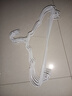 左轉(zhuǎn)角晾衣架掛衣服成人曬衣架加粗兒童衣?lián)巫臃阑路軣o痕衣掛白色 曬單實(shí)拍圖