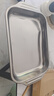 【爆款好物】不銹鋼烤魚盤烤面包盤子燒烤小龍蝦盤干鍋長方形盤 小號淺款 曬單實拍圖