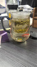 禾器芙韻錦頌杯綠茶杯高硼硅玻璃帶內膽高檔純手工過(guò)濾茶水分離泡茶杯 【紫金標】芙韻錦頌杯355ml-碧 曬單實(shí)拍圖