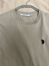 U.S. POLO ASSN.短袖男保羅夏季7A抗菌涼感T恤百搭圓領(lǐng)上衣男裝 杏色 XL 175（135-145斤左右） 曬單實(shí)拍圖