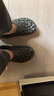 卡駱馳（crocs）經(jīng)典榴蓮Clog男女一腳蹬沙灘鞋CR209563-001  41 （41-42） 曬單實(shí)拍圖