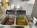 三鼎 電炸爐商用油炸鍋油炸機(jī)油條機(jī)電炸鍋油炸爐炸串機(jī)油條薯?xiàng)l機(jī)小吃設(shè)備 【10.8L+10.8L】雙缸雙篩+蓋+獨(dú)立開關(guān) 曬單實(shí)拍圖