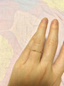 范嘉倫（VanCalen）玫瑰金戒指女彩金戒指排戒簡(jiǎn)約百搭食指戒女尾戒七夕情人節禮物 玫瑰金鉆石戒指16號 曬單實(shí)拍圖